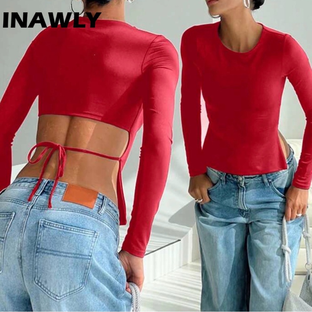Red Crop Top